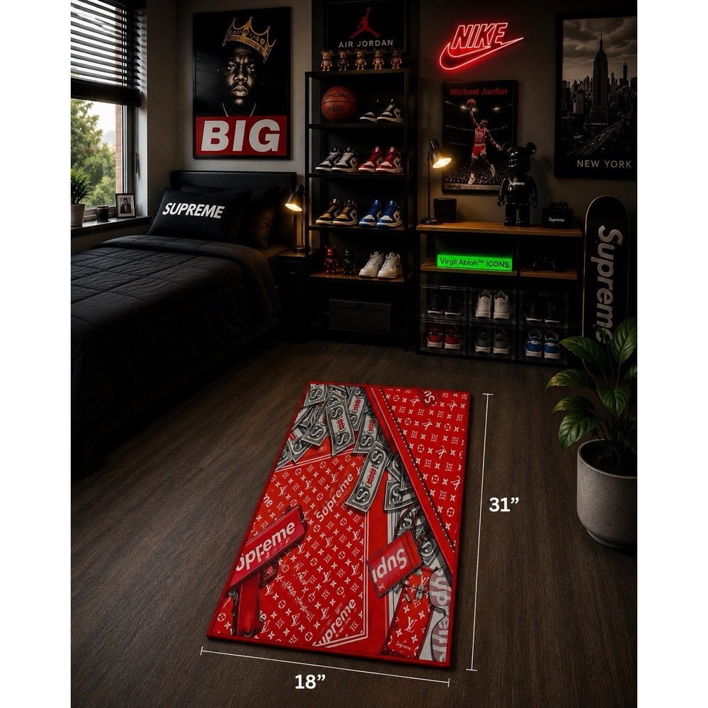 Pop‎ Culture Accent Rug! Perfect for Hanging on Wall or Use on Floor